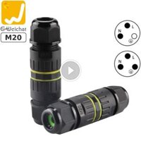 Đầu cút nối dây điện chống nước IP68 chính hãng E-Weichat EW-M20