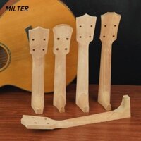 Đầu đàn Guitar MILTER, phụ tùng thay thế DIY Cổ đàn Ukulele, Hawaii Tenor Mũ đàn Ukulele chưa hoàn thiện