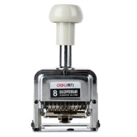 Dấu Dập Nhảy 8 Số cao 5mm Bằng Kim loại Deli 7508