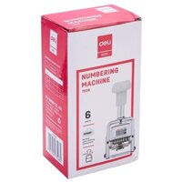 Dấu dập số nhảy 6 số Deli 7506 đặc biệt hữu dụng khi cần đóng vào các giấy tờ mang tính thứ tự, series hay vé xe