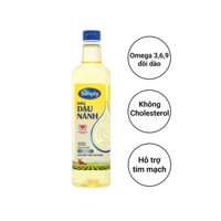 Dầu đậu nành nguyên chất Simply/Cooking/KenCook chai 1 lít - xukakidsshop dầu ăn nguyên chất đậu nành tốt cho sức khỏe