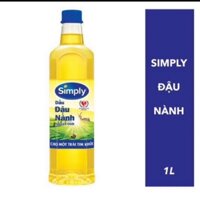 Dầu đậu nành simply 1l