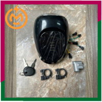 Đầu đèn báo pin, đèn pha trước xe đạp điện gắn lên ghi đông xe