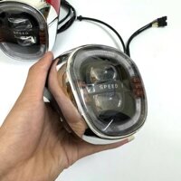 Đầu đèn led xe điện 133S, 133M mẫu mới dành cho các loại xe điện PHỤ TÙNG KHANG KM