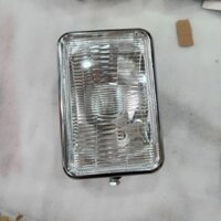 Đầu đèn pha honda CG 125 loại 1 vành kinh loại , kính thủy tinh