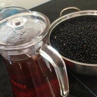 Đậu đen xanh lòng đã rang