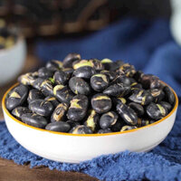 ĐẬU ĐEN XANH LÒNG RANG MUỐI  BỊCH 1kg