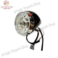 ĐẦU ĐÈN XE ĐIỆN 133S, MILAN DẠNG BI CẦU