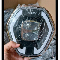 Đầu đèn xe điện M133 mẫu mới, bộ đầu đèn lục giác. Hàng chính hãng.