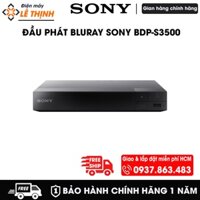 Đầu đĩa Blu-ray Disc Sony BDP-S3500 - Chính hãng - Bảo hành chính hãng Sony 12 tháng toàn quốc