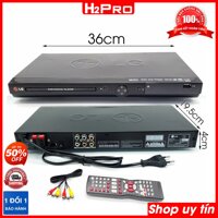 Đầu đĩa DVD LG 390A 2020 H2PRO, USB, điện 220V-110V-12V nâng cấp tích hợp loa, thêm 2 cổng cắm loa rời như amply ( TẶNG DÂY AV )