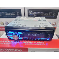 Đầu Đĩa DVD PIONEER 1563 Cho Ô Tô Công Suất Cực Khoẻ 4x60w - Kết Nối Bluetooth/USB/SD Card/Aux/Radio/DVD VCD CD