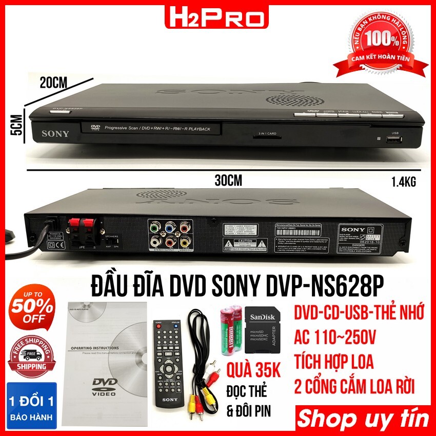 Đầu đĩa DVD Sony DVP - NS628P (DVP-NS628P)