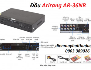 Đầu karaoke Arirang AR-36NR (AR36NR)