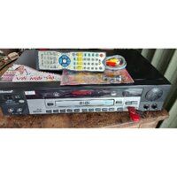Đầu đĩa MIDI karaoke Hanco-MD-9101 đầu cũ màu đen như trên chụp,còn remote đầy đủ nhéhay a,em bấm ấn phím trên......