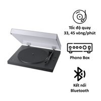 Đầu đĩa than Sony PS-LX310BT kết nối Bluetooth, RCA (33-1/3, 45 RPM)