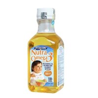 Dầu dinh dưỡng cá hồi Nutra Omega-3 240ml cho trẻ ăn dặm từ 7 tháng đến 8 tuổi