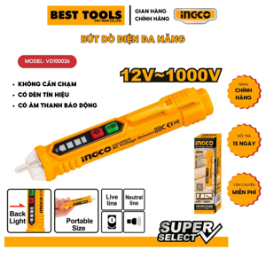 Đầu dò điện áp AC INGCO VD10003