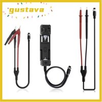 Đầu dò đồng hồ đo điện trở bên trong pin GUSTAVA, Đầu dò kiểm tra đầu nối tròn kẹp pin bút, Máy đo điện trở bên trong an toàn bền bỉ chuyên nghiệp Kẹp Kelvin cho HRM-10