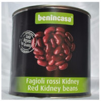 Đậu đỏ đóng hộp Red Kidney Beans hiệu Benincasa 2600g