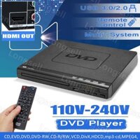 Đầu Đọc Đĩa DVD 1080P Có Cổng USB/CD/EVD/DVD-RW/VCD/MP3/MP4 Chất Lượng Cao