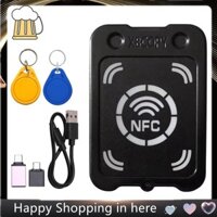 Đầu đọc thẻ Chip thông minh RFID Máy photocopy + CUID / UID Móc khóa mã hóa Đầu đọc chìa khóa IC 13.56Mhz RFID Token Clone Duplicator