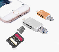 Đầu đọc thẻ iDragon OTG mở rộng nhớ cho iPhone/ iPad/ Android/ Windows/Mac OS