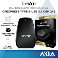 Đầu đọc thẻ Lexar Professional CFexpress Type B USB 3.2 - LRW550U, tốc độ truyền nhanh, chính hãng BH 5 năm