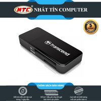 Đầu đọc thẻ nhớ 3.1 Transcend RDF5K Gen - hỗ trợ khe microSD/SD (Đen)