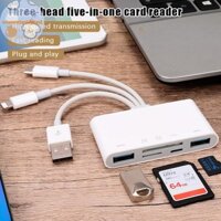 Đầu đọc thẻ nhớ 5 trong 1 Metertryred Bộ chuyển đổi USB Khe cắm thẻ SD Đầu đọc cho IPhone / iPad Hỗ trợ SD / Micro SD / SDHC / SDXC / MMC VN