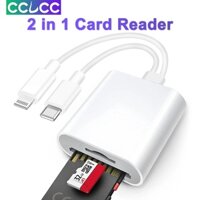 Đầu Đọc Thẻ Nhớ CCLCC 2 Trong 1 Cho iPhone / iPad SD / Android USB Type C