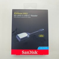 Đầu đọc thẻ nhớ cổng typeC SDDR-409-G46 SanDisk Extreme PRO SD UHS-II - đọc thẻ SDHC / SDXC (Đen)