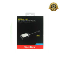 Đầu đọc thẻ nhớ máy ảnh SanDisk Extreme PRO SDDR-409-G46 OTG typeC UHS-II (Đen) Phụ Kiện 1986