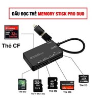 Đầu đọc thẻ nhớ Memory Stick Pro Duo, XD, SD, CF, TF cho điện thoại, máy tính