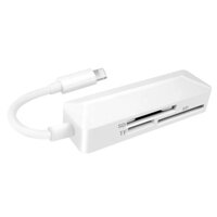 Đầu đọc thẻ nhớ Mini EXP Đầu đọc thẻ 3 trong 1 Đầu đọc thẻ Ios8Pin TOSD XD 3 trong 1