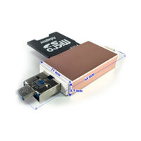 Đầu đọc thẻ nhớ – OTG 3in1 IOS – Android – PC – Macbook