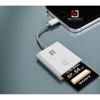 Đầu đọc thẻ nhớ - OTG FB11 Cổng Lightning Cho Điện ThoạI - Ipad IOS - Hỗ Trợ thẻ SD (BH 3T)