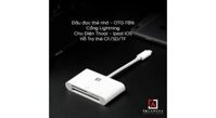 Đầu đọc thẻ nhớ - OTG FB16 Cổng Lightning Cho Điện ThoạI - Ipad IOS - Hỗ Trợ thẻ CF/SD/TF