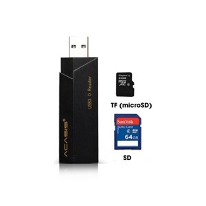Đầu đọc thẻ nhớ SD USB 3.0 Acasis IS001