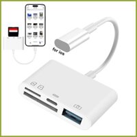 Đầu Đọc Thẻ Nhớ SD TF 4 Trong 1 Cho iPhone
