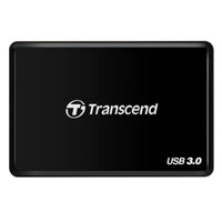 Đầu Đọc Thẻ Nhớ Transcend USB 3.0 TS-RDF8 - Đen - Hàng chính hãng