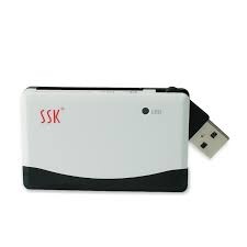 Đầu đọc thẻ nhớ USB 2.0 SSK SCRM010