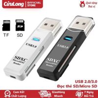 Đầu Đọc Thẻ Nhớ USB 3.0 tốc độ cao cho máy ảnh điện thoại máy tính laptop