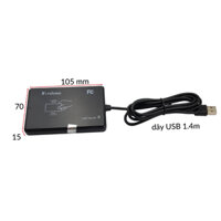 Đầu đọc thẻ RFID 125Khz USB