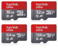 Đầu Đọc Thẻ Sandisk Ultra Chính Hãng 100% Thẻ Micro SD 64GB 32GB Thẻ Nhớ SD/TF Flash Card 32 64 128 gb MicroSD Cho Điện Thoại