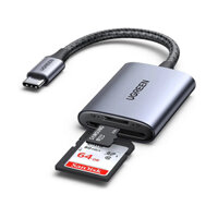 Đầu đọc thẻ SD/TF chuẩn USB 3.1 Ugreen 80888