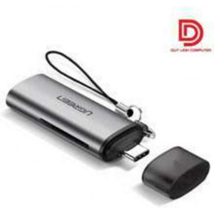 Đầu đọc thẻ SD/TF USB type-C Ugreen 50704