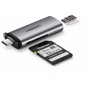 Đầu đọc thẻ SD/TF USB type-C Ugreen 50704