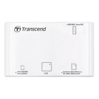 Đầu đọc thẻ Transcend USB 2.0 | White (Chính hãng)