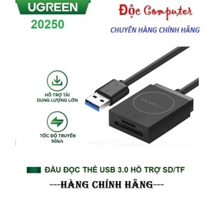 Đầu đọc thẻ USB 3.0 Ugreen UG-20250